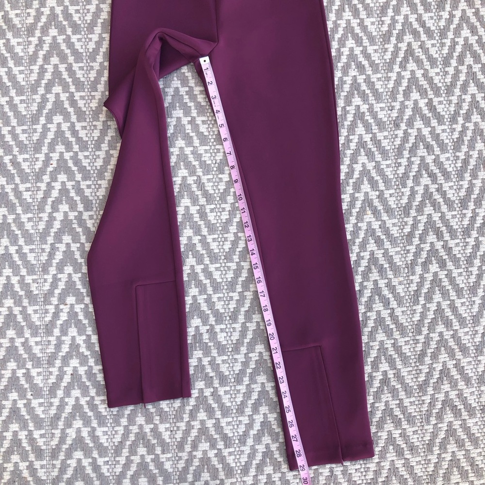 Good American scuba boss pull on slim pant in Oxblood002 size medium - Picture 7 of 13